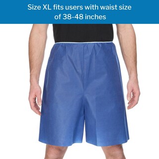 Foto 3 | Foto 3 | Pantalones Cortos Desechables Para Exámenes De Pacientes Mckesson Xl  Cintura Elástica  25 Quilates - Venta Internacional.