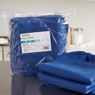 Foto 6 | Foto 6 | Pantalones Cortos Desechables Para Exámenes De Pacientes Mckesson Xl  Cintura Elástica  25 Quilates - Venta Internacional.