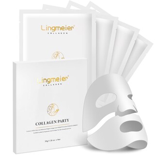 Foto 1 | Foto 1 | Mascarilla Facial De Colágeno Lingmeier Con 80.000 Ppm De Colágeno Marino - Venta Internacional.