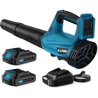 Foto 1 | Foto 1 | Soplador Eléctrico De Hojas Wolfmen Inalámbrico Con 2 Baterías Y Cargador - Venta Internacional.
