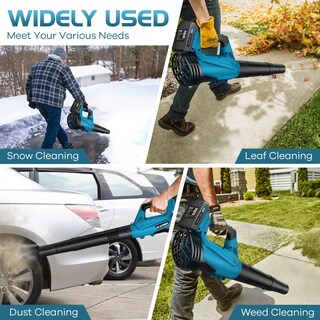 Foto 7 | Foto 7 | Soplador Eléctrico De Hojas Wolfmen Inalámbrico Con 2 Baterías Y Cargador - Venta Internacional.
