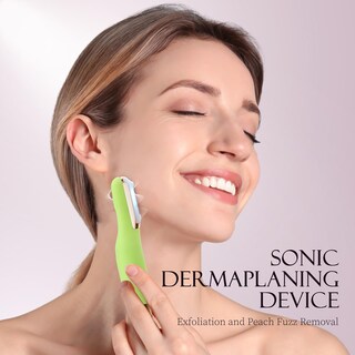 Foto 2 | Foto 2 | Maquinilla De Afeitar Dermaplane Cevek Con Tecnología Sonic Edge Con 8 Cuchillas - Venta Internacional.