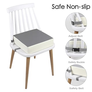 Foto 2 | Foto 2 | Asiento Elevador Cavwvtyu Pu Impermeable Para Mesa De Comedor Gris - Venta Internacional.