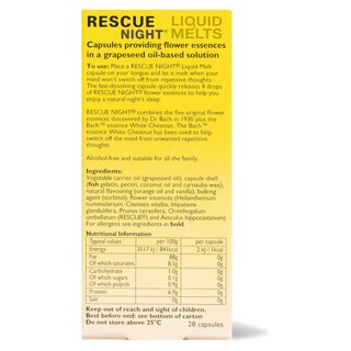 Foto 7 | Foto 7 | Líquido Para Dormir Sleep Aid Bach Rescue 28 Unidades - Venta Internacional.