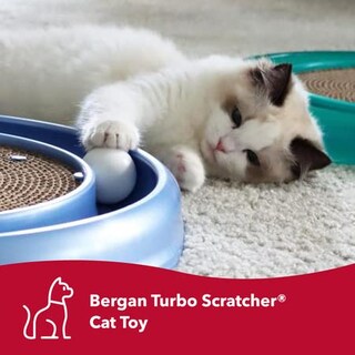 Foto 2 | Foto 2 | Cat Toy Coastal Pet Turbo Scratch Con Hierba Gatera Y Pelota - Venta Internacional.