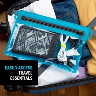 Foto 7 | Foto 7 | Bolsa De Viaje Impermeable Nite Ize Runoff Tru Con Cremallera Azul Mediana - Venta Internacional.