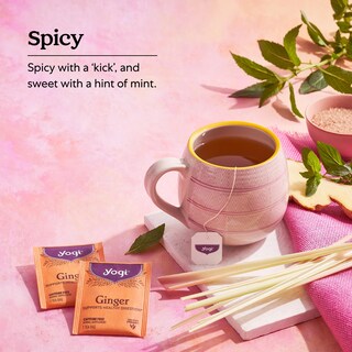 Foto 4 | Foto 4 | Tea Yogi Ginger Organic Sin Cafeína  96 Bolsas  Paquete De 6 - Venta Internacional.