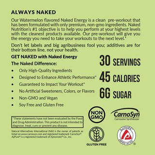 Foto 5 | Foto 5 | Suplemento Nutricional Naked Energy Sandía Vegano 30 Servicios - Venta Internacional.