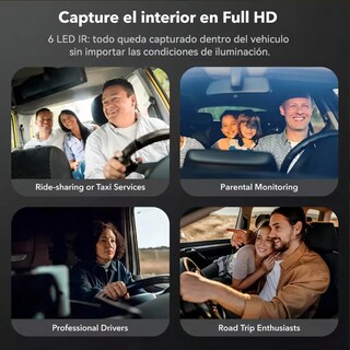 Foto 4 | Foto 4 | 3 Cámaras 2k/1080p Pantalla Táctil 10'' Wifi Visión Nocturna 64gb