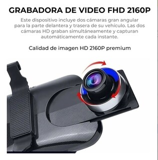 Foto 4 | Foto 4 | Cámara Para Vehículos 4k Gps Wifi 2 Lentes 32gb
