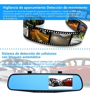 Foto 2 | Foto 2 | Camara Espejo Retrovisor Frente Trasera Auto