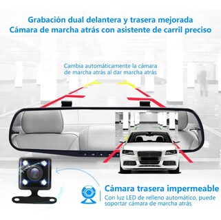 Foto 3 | Foto 3 | Camara Espejo Retrovisor Frente Trasera Auto