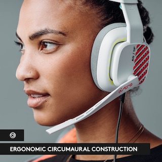 Foto 6 | Foto 6 | Auriculares Para Juegos Astro A10 Gen 2 Con Cable Para Colocar Sobre Las Orejas Blancos - Venta Internacional.