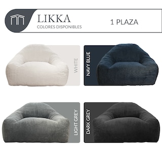 Foto 7 | Foto 7 | Sillón De Espuma Comprimida Al Vacío 1 Plaza Japandi Likka Dark Grey