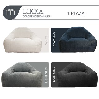 Foto 7 | Foto 7 | Sillón De Espuma Comprimida Al Vacío 1 Plaza Japandi Likka Light Grey