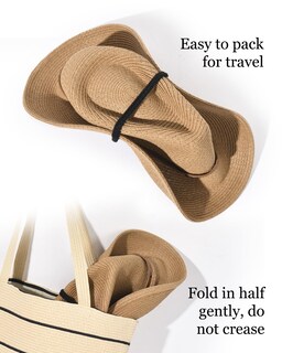Foto 3 | Foto 3 | Sombrero Vaquero De Paja Furtalk Para Mujer Y Hombre Upf 80+ Color Caqui - Venta Internacional.