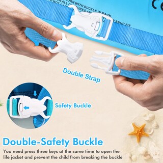 Foto 4 | Foto 4 | Chaleco Salvavidas Chriffer Para Niños De 10 A 30 Kg De 2 A 7 Años - Venta Internacional.