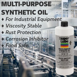Foto 2 | Foto 2 | Aceite Sintético Super Lube 51030 Con Ptfe Botella De 1 Litro Blanco - Venta Internacional.