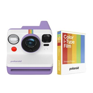 Foto 1 | Foto 1 | Cámara Instantánea Analógica Polaroid Now Gen 3 Color Morado Con Película - Venta Internacional.
