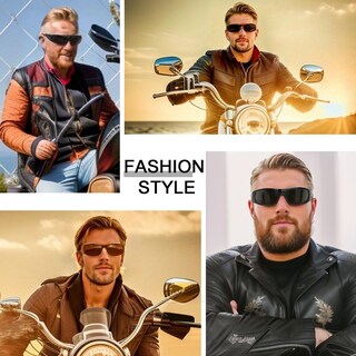 Foto 2 | Foto 2 | Gafas De Sol Wiston Super Dark Wrap Around Uv400 Para Hombre - Venta Internacional.