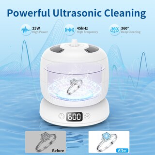 Foto 3 | Foto 3 | Limpiador Ultrasónico Para Retenedores Morole Con 4 Modos Para Dentaduras - Venta Internacional.