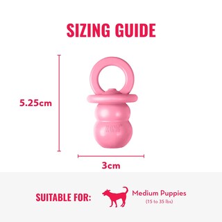 Foto 3 | Foto 3 | Chupete Dog Toy Kong Puppy Binkie Para Cachorros En Proceso De Dentición - Venta Internacional.