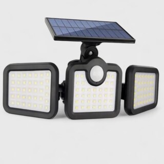 Foto 4 | Foto 4 | Lampara Solar De Cm-top De 3 Cabezales Con Sensor