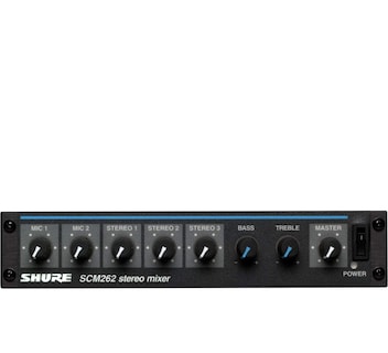 Foto 1 | Foto 1 | Mezclador De Micrófono Estéreo Shure Scm262 Con Alimentación Phantom De 12 V - Venta Internacional.