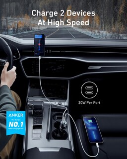 Foto 3 | Foto 3 | Cargador De Coche Anker Usb-c De 167 5 W Con Carga Rápida De 3 Puertos - Venta Internacional.
