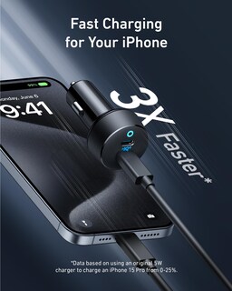 Foto 4 | Foto 4 | Cargador De Coche Anker Usb-c De 167 5 W Con Carga Rápida De 3 Puertos - Venta Internacional.