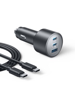 Foto 6 | Foto 6 | Cargador De Coche Anker Usb-c De 167 5 W Con Carga Rápida De 3 Puertos - Venta Internacional.