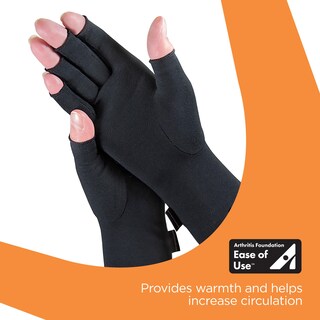 Foto 5 | Foto 5 | Guantes De Compresión Para Artritis Imak Brownmed Fingerless Black - Venta Internacional.