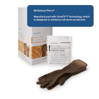 Foto 3 | Foto 3 | Guantes Quirúrgicos Mckesson Perry Látex Marrón 200 Pares Talla 6.0 - Venta Internacional.