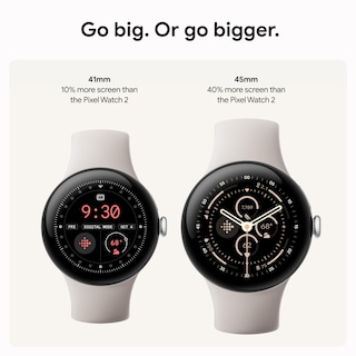 Foto 2 | Foto 2 | Google Pixel Watch 3 45 Mm Lte Porcelana Plateada Reacondicionado - Venta Internacional.