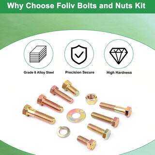 Foto 5 | Foto 5 | Kit Surtido De Tuercas Y Tornillos Foliv 318 Piezas Grado 8 Servicio Pesado - Venta Internacional.