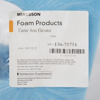 Foto 7 | Foto 7 | Body Positioner Mckesson Carter Arm Elevator Espuma Azul 30 X 23 X 41 Cm - Venta Internacional.