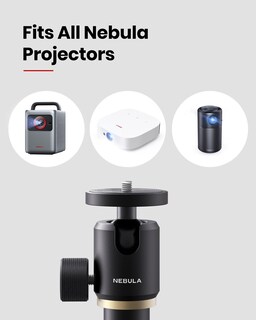 Foto 5 | Foto 5 | Soporte De Suelo Para Proyector Nebula Anker Lightweight 1m Black - Venta Internacional.