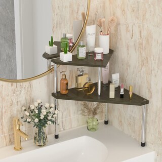 Foto 4 | Foto 4 | Organizador De Mostrador De Baño  Estante De Esquina  2 Niveles  Weenson - Venta Internacional.