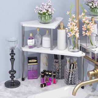 Foto 3 | Foto 3 | Estante De Bambú De Esquina Weenson De 2 Niveles Para Baño Y Cocina - Venta Internacional.