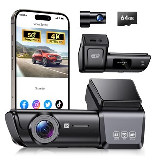 Foto 1 | Foto 1 | Dash Cam Ovaman F8 4k+1080p Frontal Y Trasera Con Gran Angular De 170° - Venta Internacional.