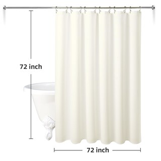 Foto 6 | Foto 6 | Juego De Cortinas De Ducha Lacyan Impermeables Tejido Gofrado 72 X 72 Pulgadas - Venta Internacional.