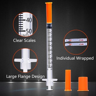 Foto 2 | Foto 2 | Jeringas Mikiroy De 1 Ml/cc  31 G  8 Mm U-100  Paquete De 25 Unidades  Envueltas Individualmente - Venta Internacional.