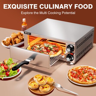 Foto 3 | Foto 3 | Horno De Sobremesa Pyy Para Hacer Pizza Acero Inoxidable 12 Pulgadas - Venta Internacional.