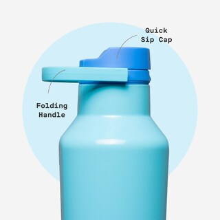 Foto 5 | Foto 5 | Cantimplora Deportiva Thermos Corkcicle 591 Ml Azul A Prueba De Derrames - Venta Internacional.