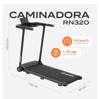 Foto 3 | Foto 3 | Caminadora Eléctrica Plegable Droplet Pro