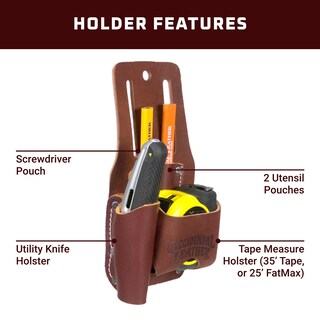 Foto 3 | Foto 3 | Soporte Para Herramientas Occidental Cinta De Piel Y Cuchillo Con Cuchillo Multiusos - Venta Internacional.