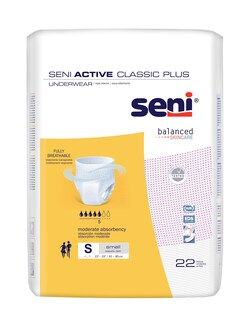Foto 1 | Foto 1 | Ropa Interior Para Incontinencia Seni Active Classic Plus Small 44 Unidades - Venta Internacional.
