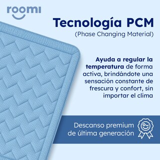 Foto 4 | Foto 4 | Cubre Colchón King Size Roomi Top Fresh Extra Fresca Y Suave