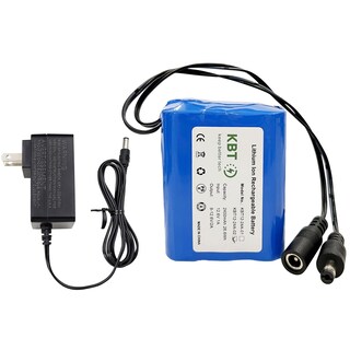 Foto 1 | Foto 1 | Batería Kbt 12v 2400mah Li-ion Con Cargador Dc5521 - Venta Internacional.