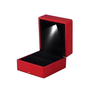 Foto 1 | Foto 1 | ''caja Estuche Para Anillo De Compromiso Con Luz Led Rojo ''